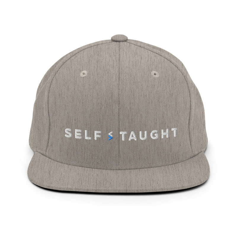 Self Taught Snapback Hat