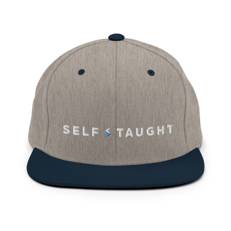 Self Taught Snapback Hat