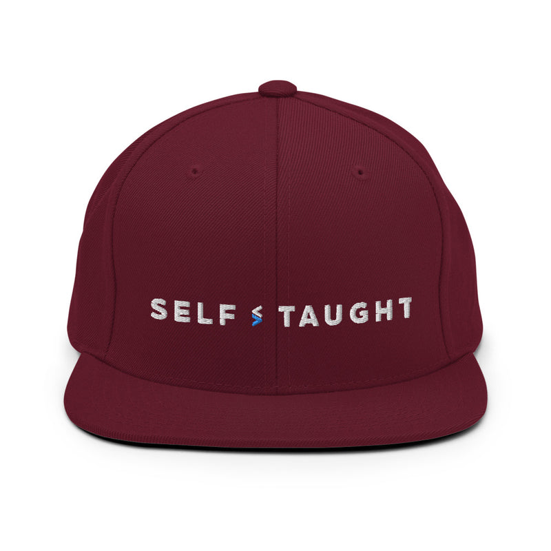 Self Taught Snapback Hat