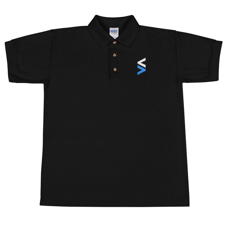 Stocktwits Logo Embroidered Polo Shirt